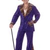 Fantasia de cafetão roxo-Purple Pimp Costume